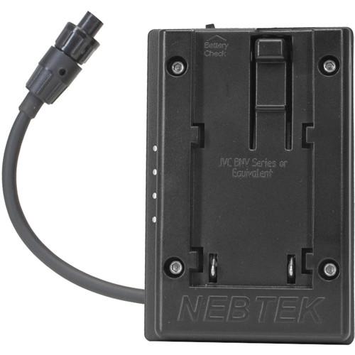Nebtek 5V DV Battery Adapter with JVC Faceplate for AJA Mini Converter