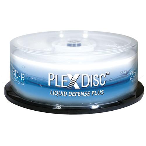 PlexDisc BD-R Glossy White Inkjet Hub