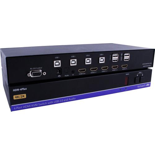 Smart-AVI HDN-4PLUS-S 4-Port HDMI KVM Switch