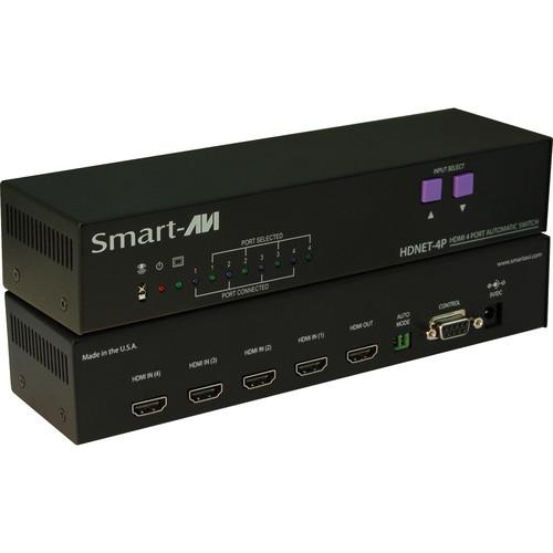 Smart-AVI HDNET-4PS Four-Port HDMI Automatic Switch