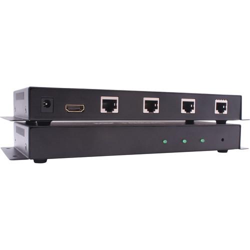 Smart-AVI HDX-400-Pro HDMI over Four Cat5e 6 6 STP Extender