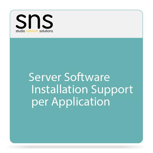 Studio Network Solutions Server Software Installation Support per Application