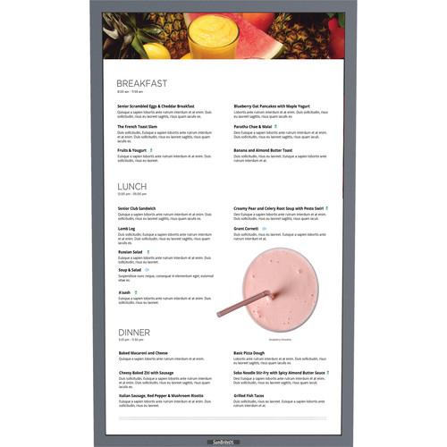 SunBriteTV Pro Series 55" Outdoor Digital Signage Portrait Display