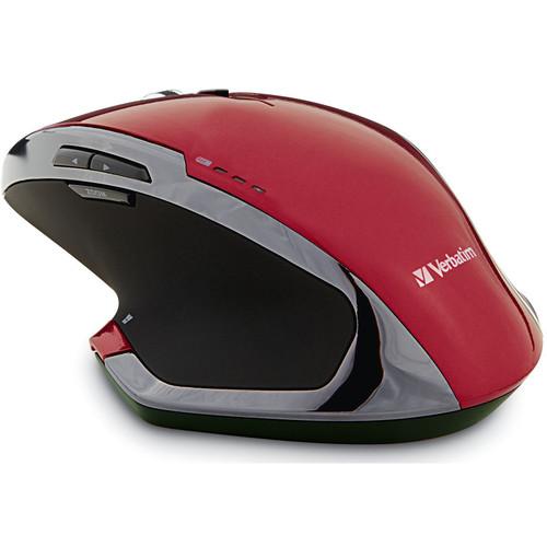 Verbatim Wireless Notebook 8-Button Deluxe Blue LED Mouse