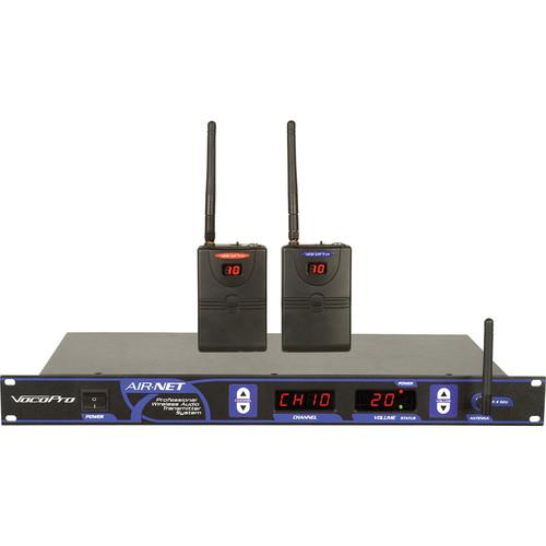 VocoPro Air-Net 2.4 GHz Professional Wireless Audio Transmitter System