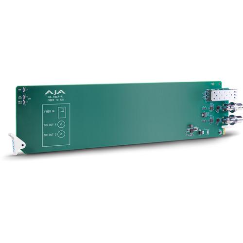 AJA openGear 1-Channel Fiber to SDI Converter