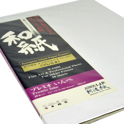 Awagami Factory Premio Inbe White Fine-Art Inkjet Paper