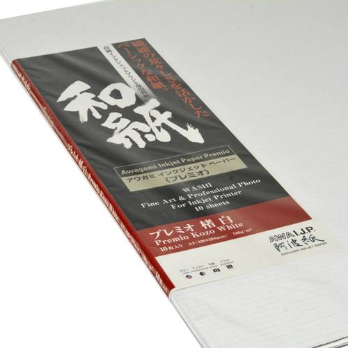 Awagami Factory Premio Kozo White Fine-Art Inkjet Paper