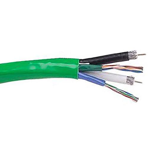 Belden 7914S Banana Peel Composite Data Cable with 2-Fiber LANLite, Audio, Video, Security and Control