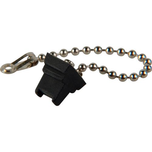 Camplex Metal Dust Cap with Chain for SC Fiber Connector
