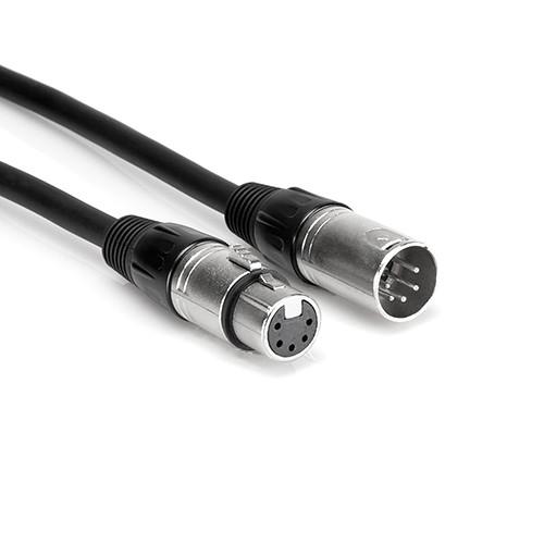 Hosa Technology DMX512 XLR 5-Pin Male to Female Cable