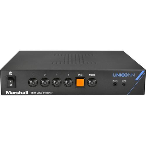 Marshall Electronics VSW-2200 4x1 Seamless 3G-SDI Switcher