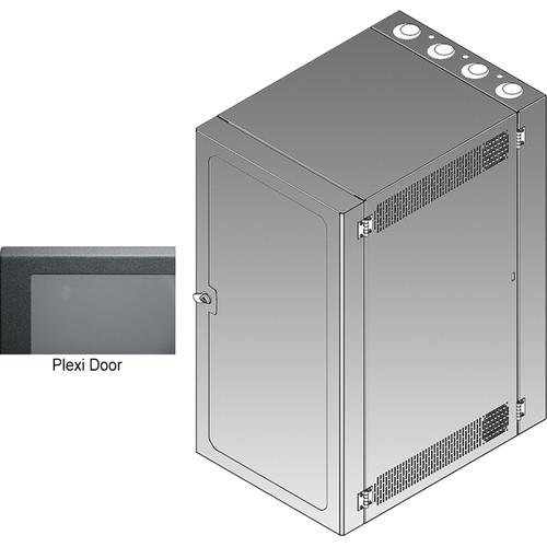 Middle Atlantic CWR Series 26-30PD4 Cabling Wall Mount Rack with Deep Plexi Front Door