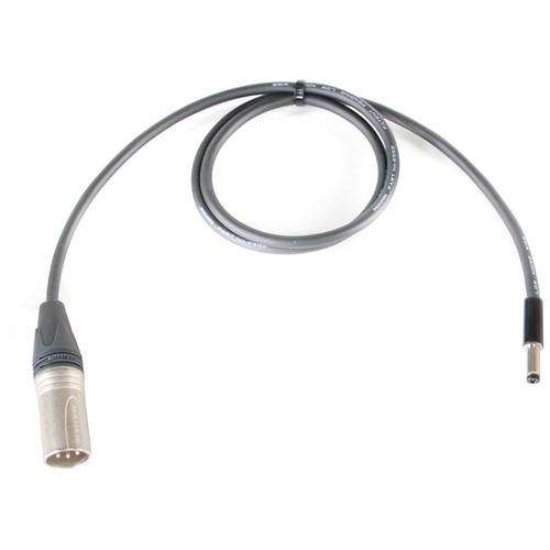 Nebtek 4-Pin XLR Male to Blackmagic 2.5mm Barrel DC Power Cable