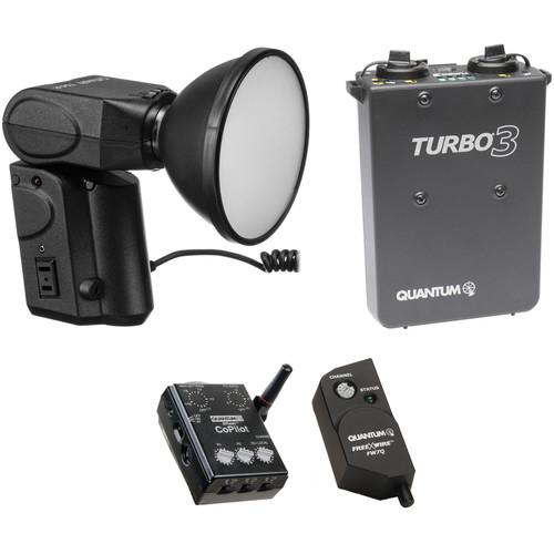 Quantum Instruments Qflash T5D-R CoPilot Wireless TTL Battery Kit for Canon