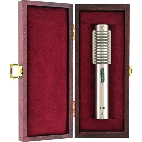 Royer Labs Wooden Microphone Box for R-121 Ribbon Mic