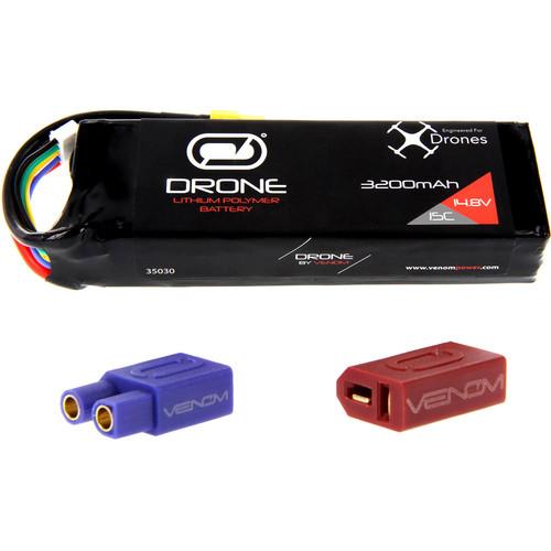 Venom Group 15C 4S 3200mAh 14.8V LiPo Drone Battery with Uni 2.0 Plug