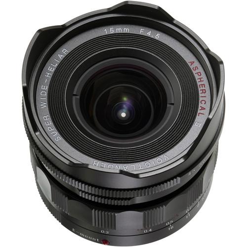 Voigtlander Super Wide-Heliar 15mm f 4.5 Aspherical III Lens for Sony E