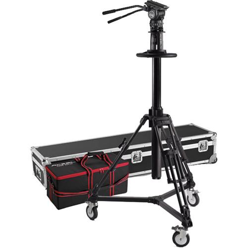 Acebil PD3800 Pedestal with Carrying Case, D7 Dolly, CH6 Head, PB-5CS Pan Bar
