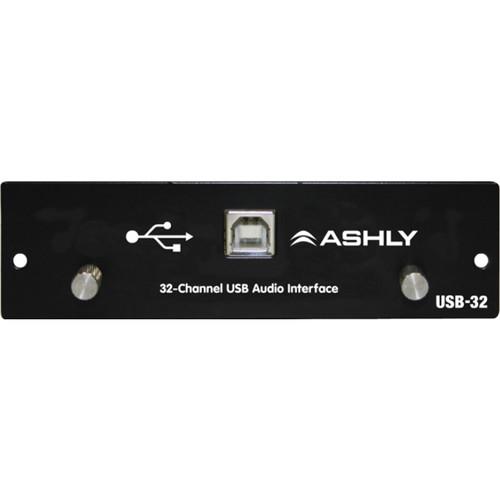 Ashly 32-Channel USB-Audio Input Output Card