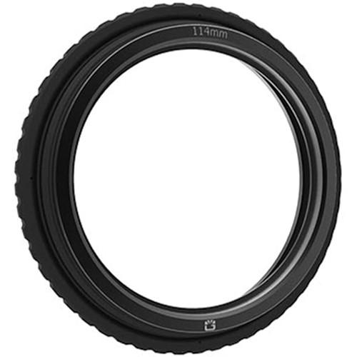 Bright Tangerine 143mm Rubber Donut with 117mm Metal Threaded Ring