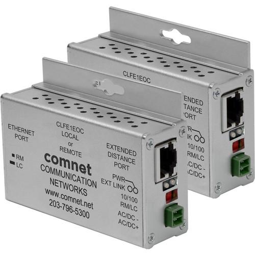COMNET CLKFE1EOC Copper Kit with 2 CLFE1EOC Ethernet Extender & 2 CAB-CAT5e Cable