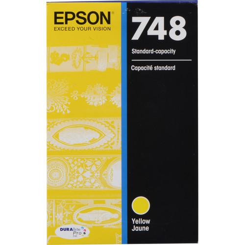 Epson 748 Standard-Capacity Yellow Ink Cartridge