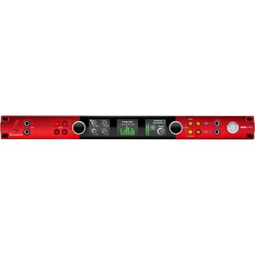 Focusrite RED 4Pre - Audio Interface with Thunderbolt 2, Pro Tools, Dante Connections