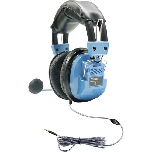 HamiltonBuhl SCG-AMV Deluxe Headset with Goose Neck Microphone and TRRS Plug