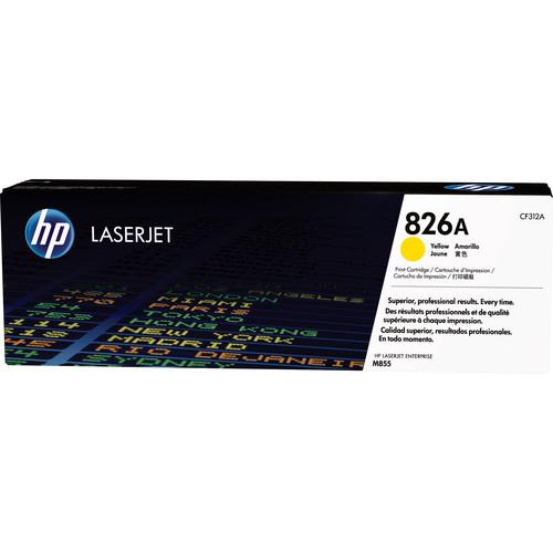 HP 826A Yellow LaserJet Toner Cartridge