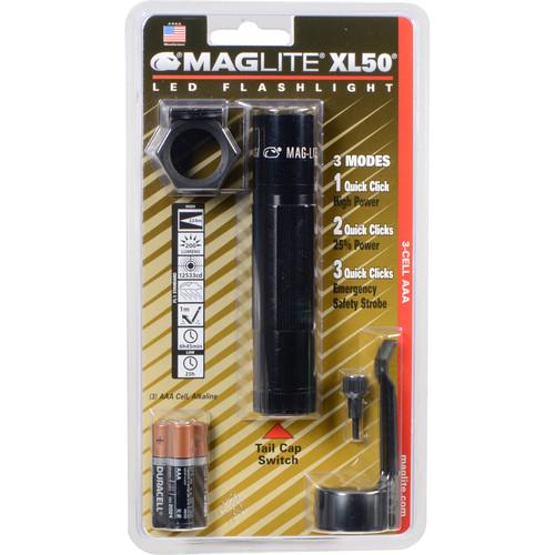 Maglite XL50 LED Flashlight Tactical Pack