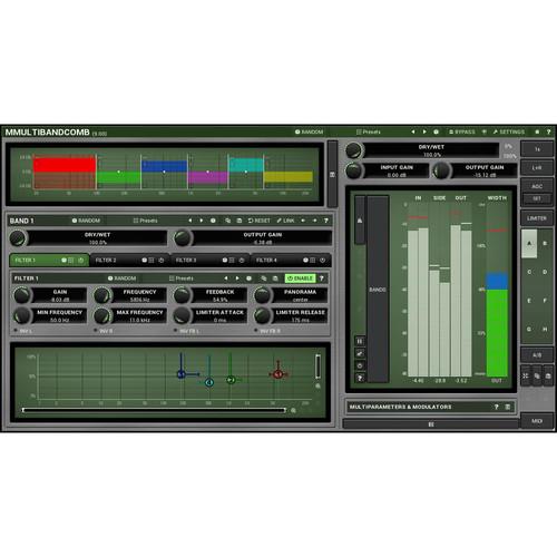 MeldaProduction MMultiBandComb - Multi-Comb Filter Plug-In