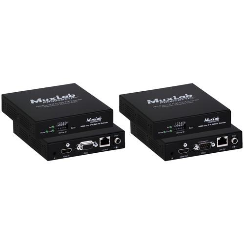 MuxLab HDMI over IP H.264 PoE Extender Kit