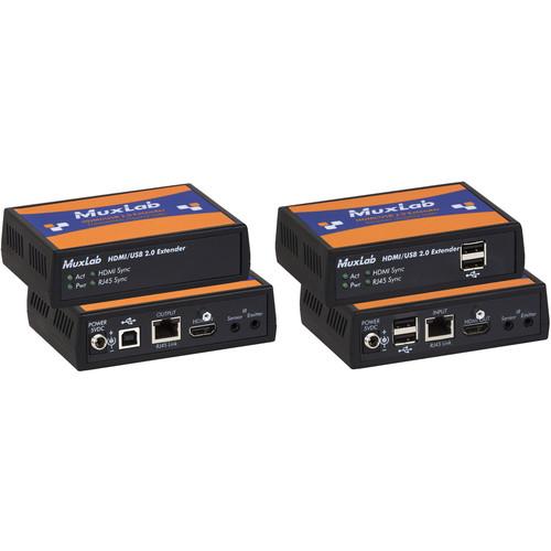 MuxLab HDMI USB 2.0 Extender Kit
