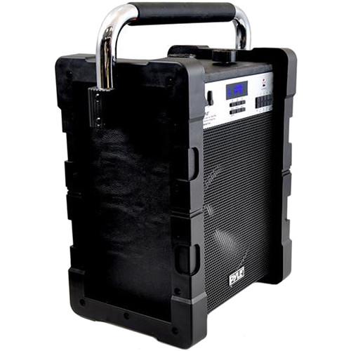 Pyle Pro Jobsite Boombox - 100 Watt 8" Bluetooth Portable Speaker System