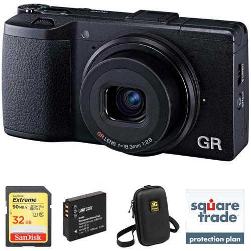 Ricoh GR II Digital Camera Deluxe Kit