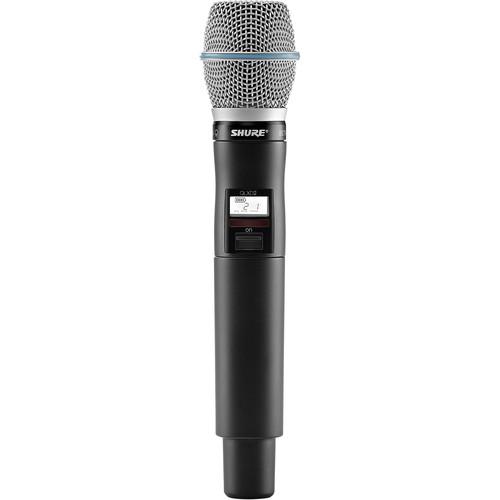 Shure QLXD2 Beta87C Handheld Wireless Transmitter