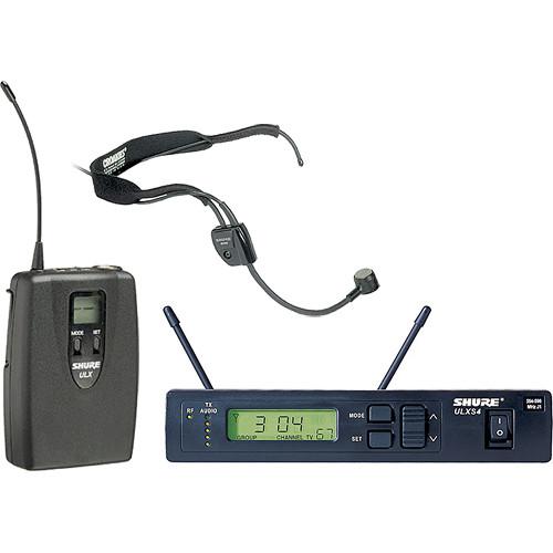 Shure ULX Pro Series Wireless Headset Microphone Kit