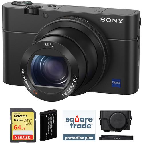 Sony Cyber-Shot DSC-RX100 IV Digital Camera Deluxe Kit