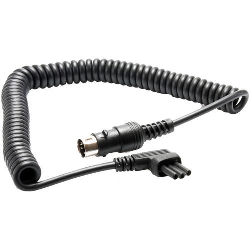 Sunpak TR-3000 Coiled Power Cord for 120J II and Select Nikon Flashes