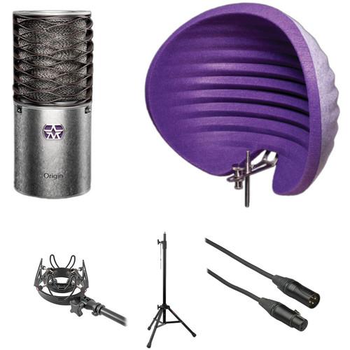 Aston Microphones Origin Cardioid Condenser Microphone and Complete Vocal Bundle Kit