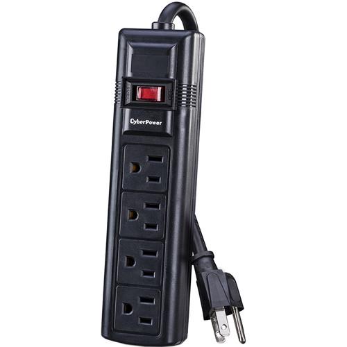 CyberPower CSB404 4-Outlet Essential Series Surge Protector