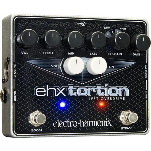Electro-Harmonix EHX Tortion JFET Overdrive Preamplifier Pedal