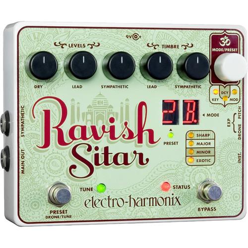 USER MANUAL Electro-Harmonix RAVISH Sitar Emulator | Search For Manual