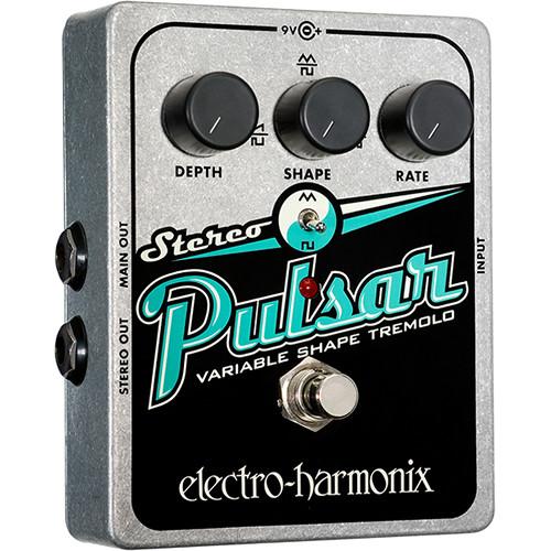 Electro-Harmonix Stereo Pulsar Variable Shape Tremolo Pedal