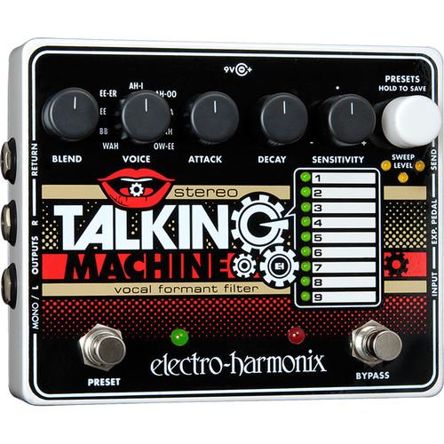 Electro-Harmonix Stereo Talking Machine with Vocal Formant Filter