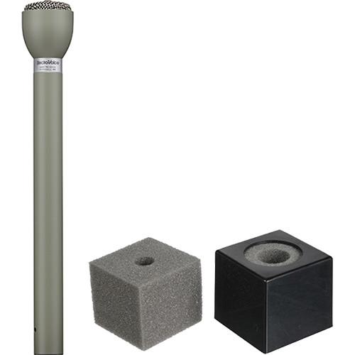 Electro-Voice 635L Omnidirectional Broadcast Mic with Auray Mic Flag Kit