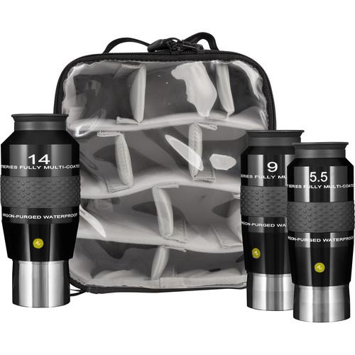 Explore Scientific 100°-Series Ultra Wide-Angle Eyepiece Set