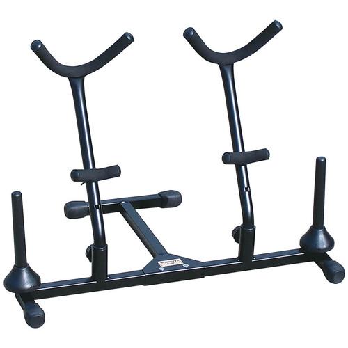 Hamilton Stands KB962 International-Style Double Alto Tenor Saxophone Stand