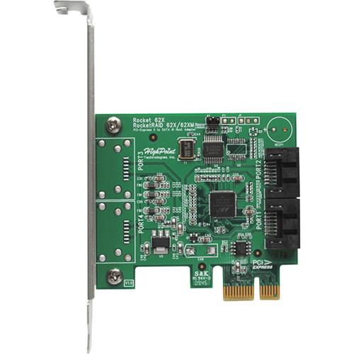 HighPoint Rocket 620AP SATA 6 Gb s PCIe 2.0 Host Adapter